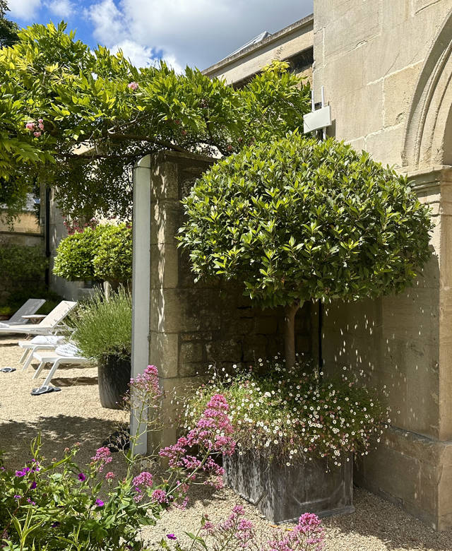 The Taittinger Spa Garden